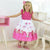 Flamingo Pink Glitter Children’s Dress - Dress