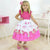 Flamingo Pink Glitter Children’s Dress - Dress