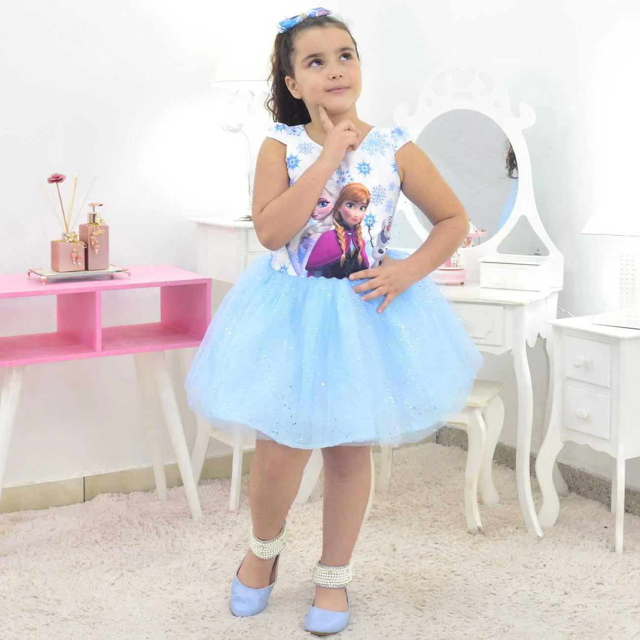 Frozen Clothes with Cape for Birthday