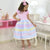 Girl Formal Dress Pink Bust and Striped Skirt For Baby and Girl - Dress