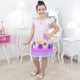 Girl's Bolofofos Trapeze Dress, Birthday Party