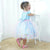 Girl’s dress with butterflies and pink tulle on the skirt + Hair Bow + Girl Petticoat Clothes Birthday Party - Dress