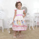 Girl's dress Disney Princesses with bows on back, birthday party