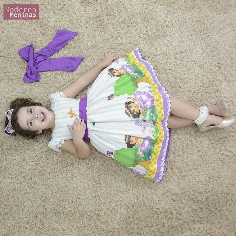 dora birthday dress DORA BIRTHDAY Dress Custom Size