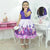 Girl’s dress My Little Pony lilac with purple glitter birthday party - Dress