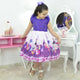 Girl's dress My Little Pony lilac with purple glitter, birthday party