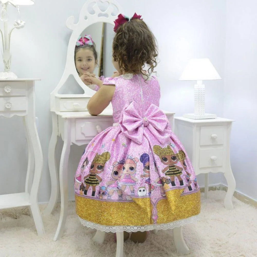 lol surprise birthday dress Amazon.com: L.O.L. Surprise! Girls Dress Sleeveless Tutu Strap Casual A-line Party Birthday Sundress Pink-1 3 Years: Clothing, Shoes & Jewelry