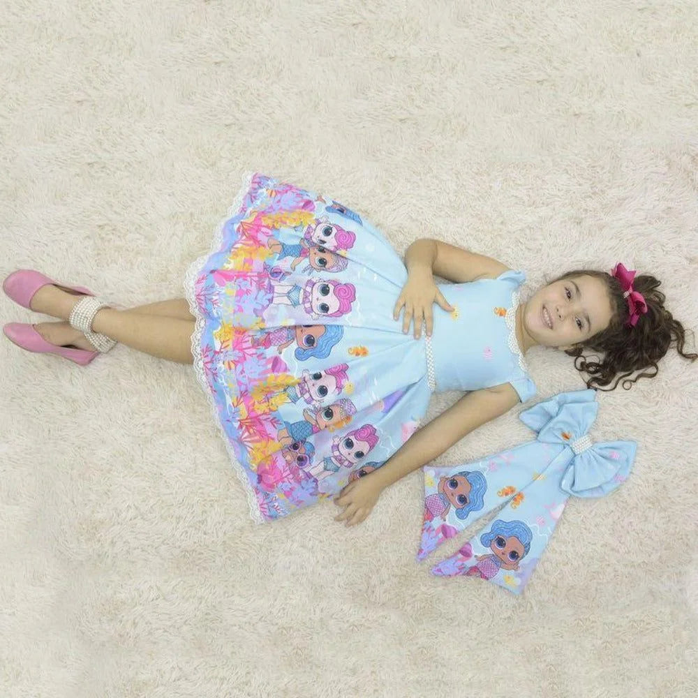 Luxurious Girl's Dress: – Moderna Meninas