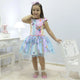 Girl's dress Lol surprise Mermaid with blue tulle on the skirt, birthday party