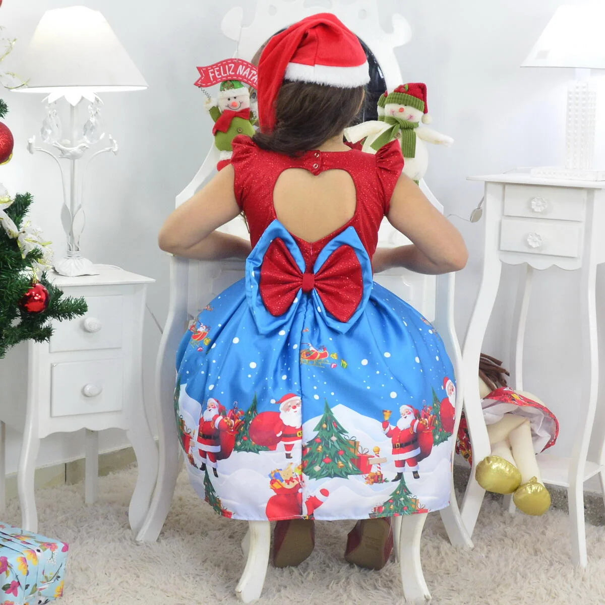 slim fit dress slacks Christmas Tree Sequin Dress Red