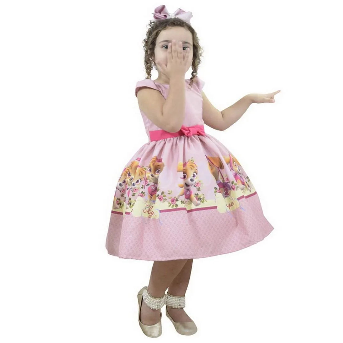 Girl's dress Skye PAW Patrol, birthday party 2T US numeric Girl's dress Skye PAW Patrol, birthday party 2T US numeric