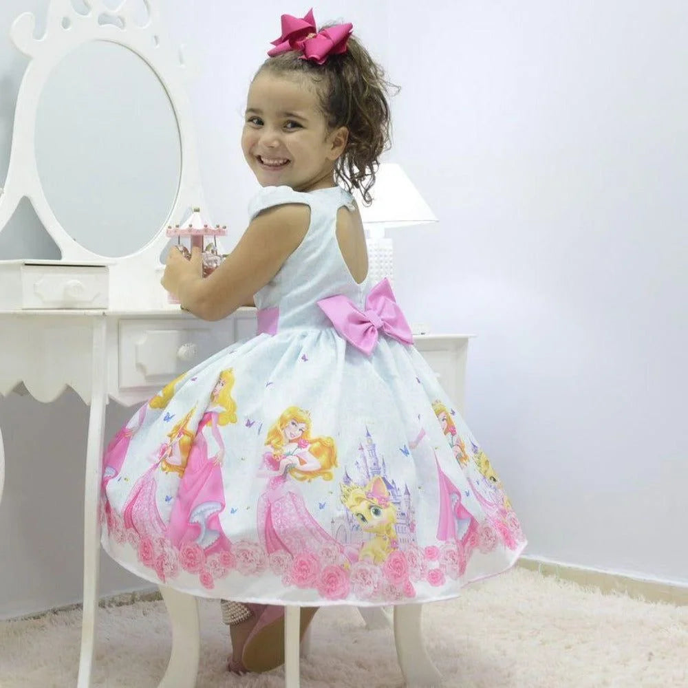 Girl's Dress Sleeping Beauty Princess Aurora, Birthday Party 3T US numeric