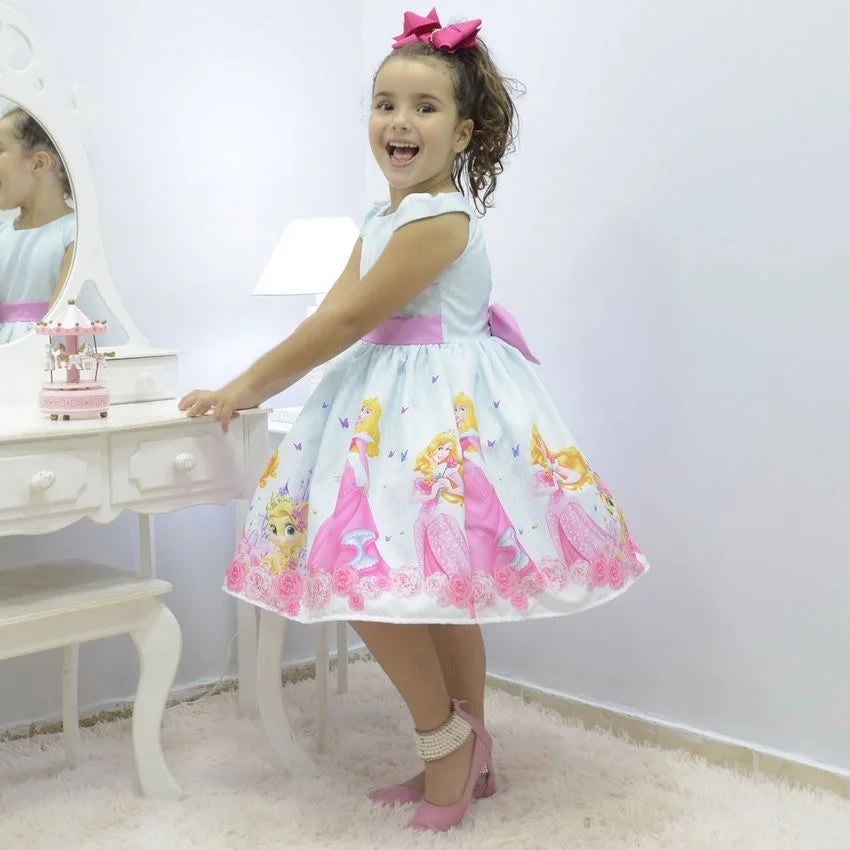 Girl's Dress Sleeping Beauty Princess Aurora, Birthday Party 3T US numeric