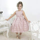 Girls' dry rose party dress