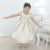 Girl's ivory dress with lace, formal party-Moderna Meninas-Children's party dress,dress,ivory,party formal,party with detail,Solid color dresses,tabelafesta,with lace