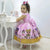 Girl’s Lol surprise glitter confetti dress pink + Hair Bow + Girl Petticoat Birthday Baby Girl - Dress