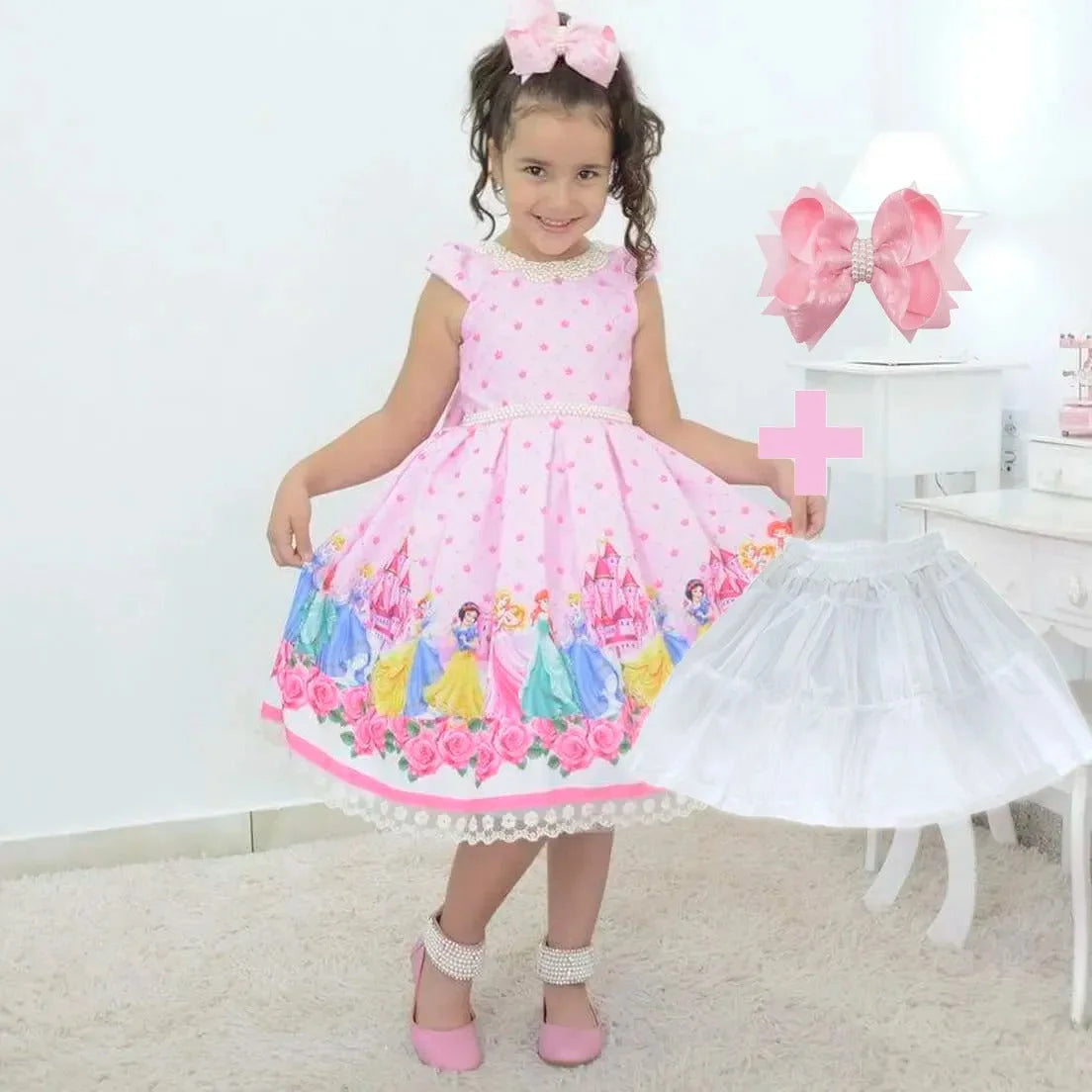 Deluxe Disney Princess Birthday Dress Set: – Moderna Meninas