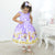 Girl’s luxury dress Rapunzel birthday party - Dress