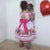Girl’s pink dress PAW Patrol + Hair Bow + Girl Petticoat Birthday Baby Girl - Dress
