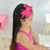 Girls Pink Laise Dress + Bolero - Dress