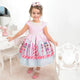 Girl's pink Lol Surprise dress with pearl embroidery, birthday party