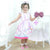 Girl’s princess unicorn dress and rainbow birthday party + Hair Bow + Girl Petticoat Birthday Baby Girl - Dress