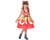 Girl’s Quadrilha June Party Dress in Red Tull - Dress