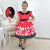 Girl’s Red Minnie dress birthday party - Dress