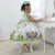 Girl’s Tinker Bell dress with pearl embroidery + Hair Bow + Girl Petticoat Clothes Birthday Party - Dress