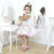 Girl’s unicorns dress hearts and shooting stars children party + Hair Bow - Dress