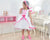 Girl’s White and pink June Festival bride dress with veil - Dress