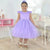 Lilac Sofia Tule Dress Over The Skirt + Filo Skirt + Hair Bow - Dress