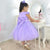 Lilac Sofia Tule Dress Over The Skirt + Hair Bow - Dress