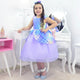 Lilac Tulle Mermaid Dress, birthday party
