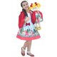 Little Red Riding Hood Dress And Cape, Matching Doll Helo and Girl