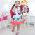 Little Red Riding Hood Dress And Cape Matching Doll Helo and Girl - Dress