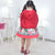 Little Red Riding Hood Dress And Cape Matching Doll Helo and Girl - Dress