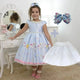 Luxury Dress Rain Of Love Theme + Hair Bow + Girl Petticoat, Clothing Birthday