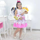 Marie Aristocats Dress For Girl and Baby, Matching Doll Helo and Girl