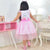 Marie Cat Dress with Pink Tulle + Hair Bow - Dress