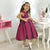 Marsala Dress Baby Girl Birthday or Formal Party Outfit - Dress