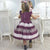 Marsala Wine Dress Baby Girl Birthday or Formal Party Outfit - Dress