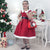 Mrs. Santa Claus Theme Girl Dress Bag and Christmas Tree To Assemble - Dress