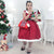 Mrs. Santa Claus Theme Girl Dress Bag and Christmas Tree To Assemble - Dress
