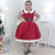 Mrs. Santa Claus Theme Girl Dress Christmas Holiday - Dress