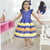 Navy Blue Dress Baby Girl Birthday or Formal Party Outfit - Dress
