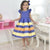 Navy Blue Dress Baby Girl Birthday or Formal Party Outfit - Dress
