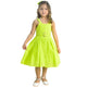 Vestido Laise Verde Neón: Bebé hasta 10 años