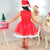 Noel Kids Dress with LED Light + Christmas Hat - Dress