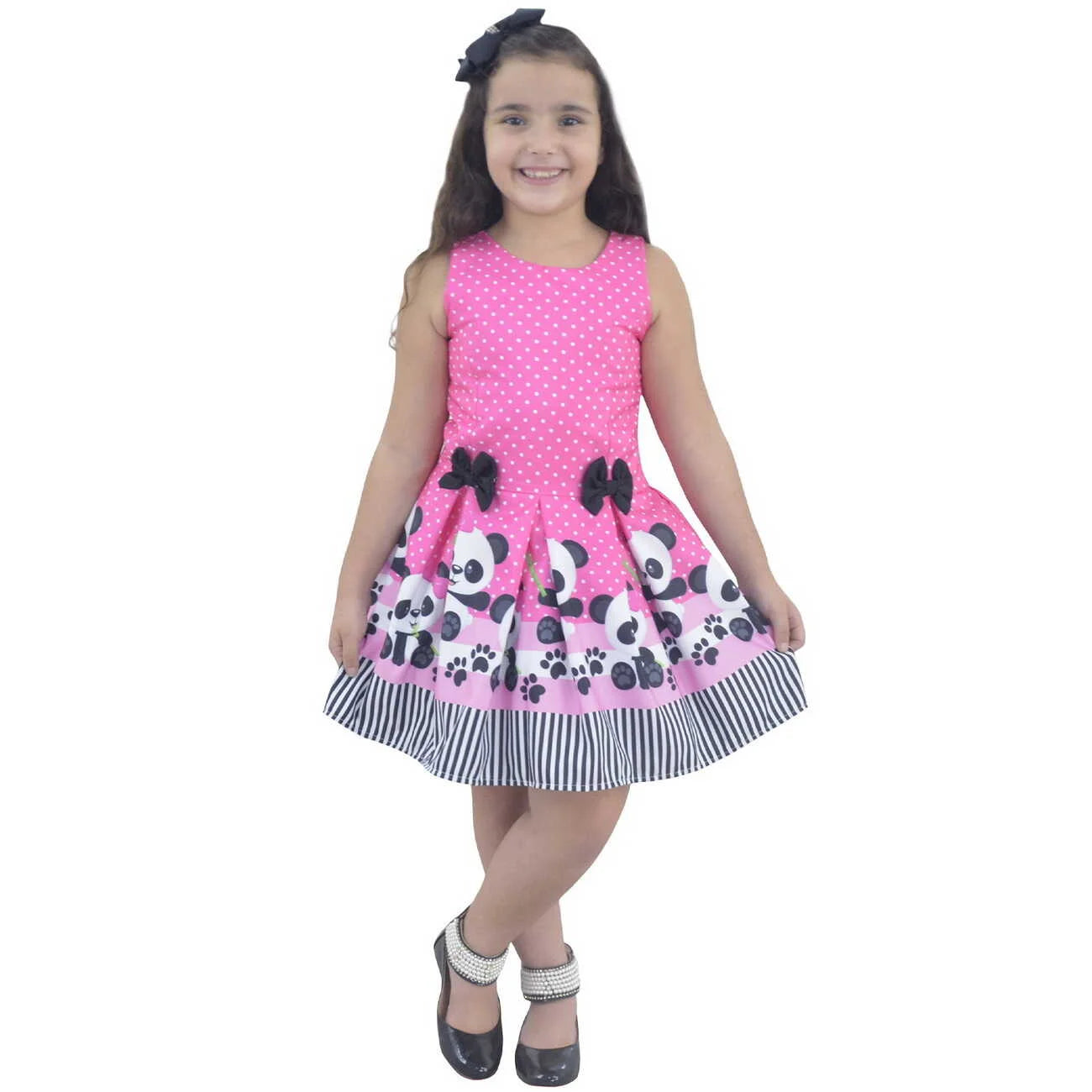 maxi pink dress for women party wear Girls Party Dress Panda Costume XL Black/White FUN Costumes